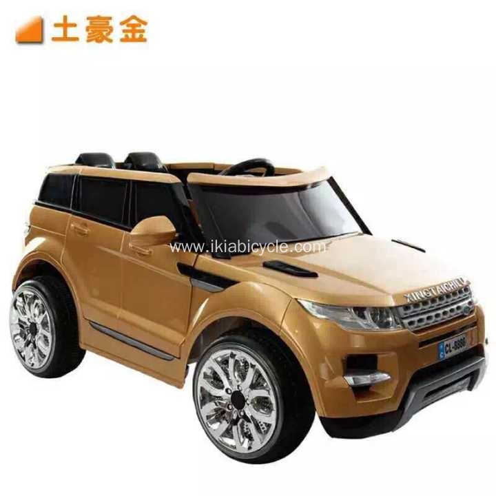 یخ رنګین څلور څرخونه د بریښنایی ماشومانو موټر